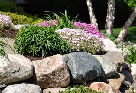 Danville landscaping using landscaping stones